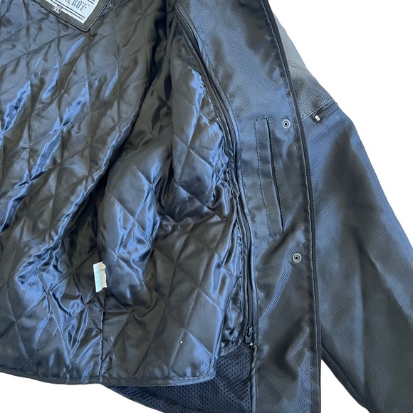 Laurence Roy Motorcycle Jacket Leather & Cordura Women’s Size XL - Picture 9 of 14
